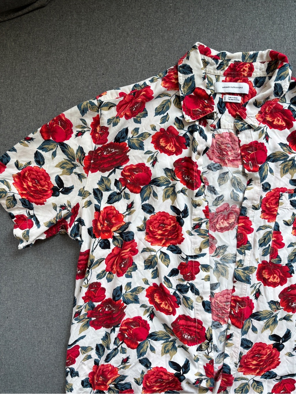 Wandering Rose Shirt by Urban Outfitters